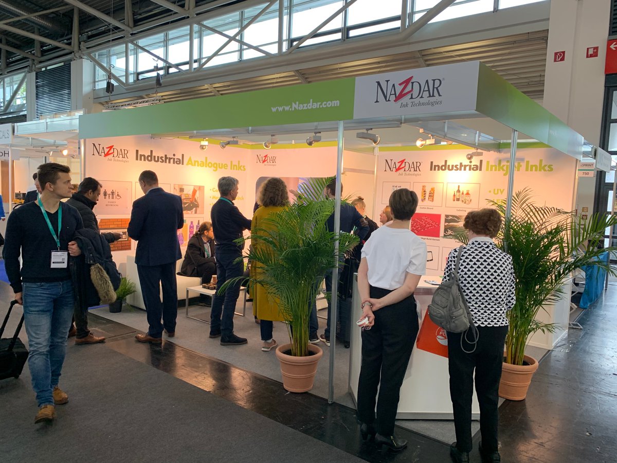 NazdarInks's tweet photo. This week in Munich, Germany, @NazdarInks reps met with members of the industrial print technology and manufacturing industry at @InPrintLive!
#inprint #inprintmunich #inprint2019 #inprinteurope #inprintmunich2019 #industrialprint #industrialprinting https://t.co/UfTtDvWqA7