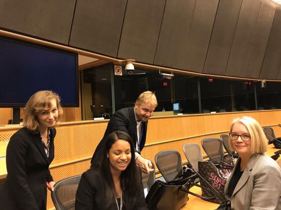 Kivimakim's tweet photo. Another week for @EU2019FI : Trilogues on #SocialSecurityCoordination, #WaterReuse, #EuropeanSolidarityCorps and #TyreLabelling. Two #Coreper1 meetings. Thank you Finnish Presidency team for your great work and dedication again this week! https://t.co/JVUgW946u7
