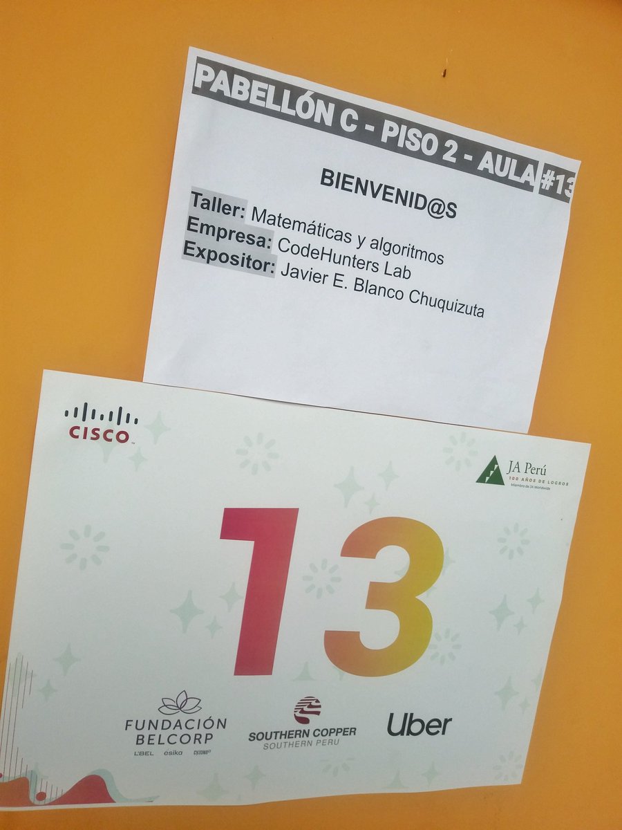 javierblancoch's tweet photo. Tuve la oportunidad de participar en el #MineduYouth con el #taller #matemáticas y #algoritmos, en representación de #codehunterslab, una experiencia muy bonita, agradecido por haber formardo parte de esta iniciativa que lleva #inspiración y #motivación a jovenes #escolares 😊👐 https://t.co/TmseDM97BN