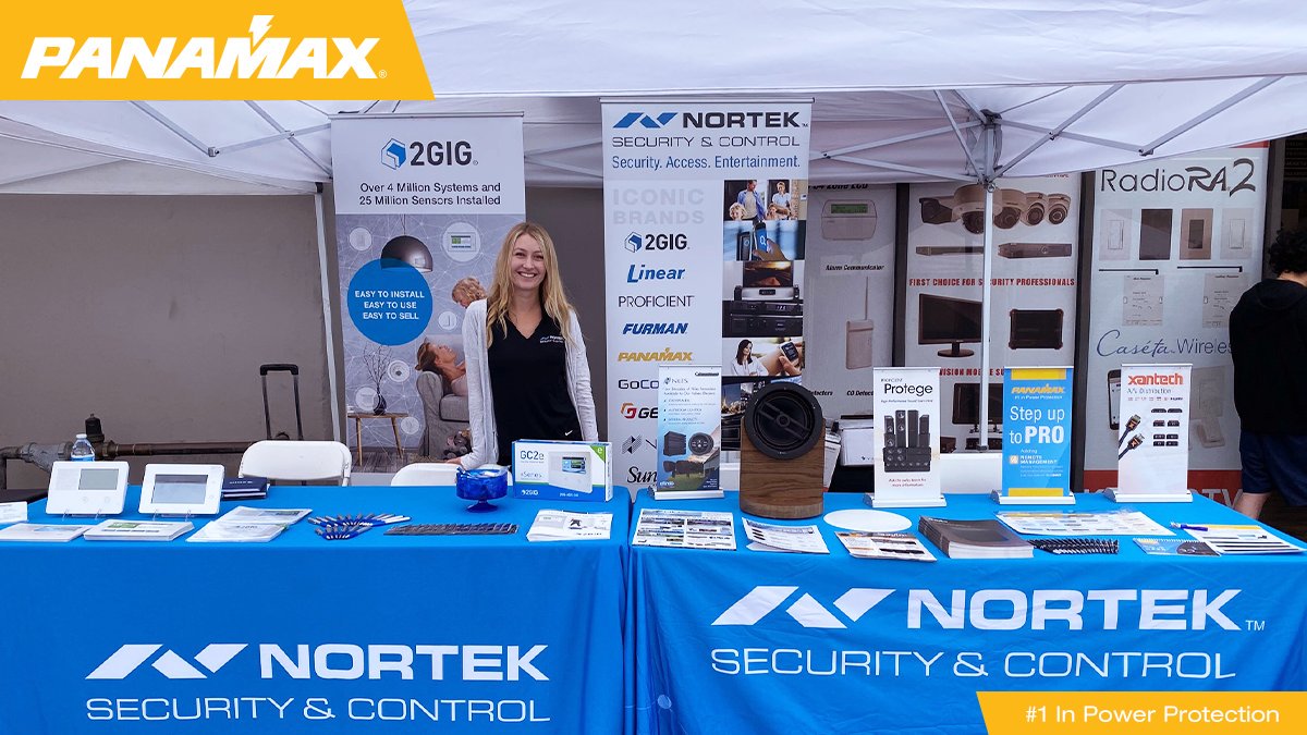 Nice_Panamax's tweet image. Come join us at the @KOACCTV Customer Appreciation Event today from 12-5:30pm! Meet the @NortekControl team and see all the exciting solutions we have for your #EncryptedSecurity and #HomeAV needs. 

#2GIG #Furman #Niles #Proficient Xantrech #Sunfire #Xantech