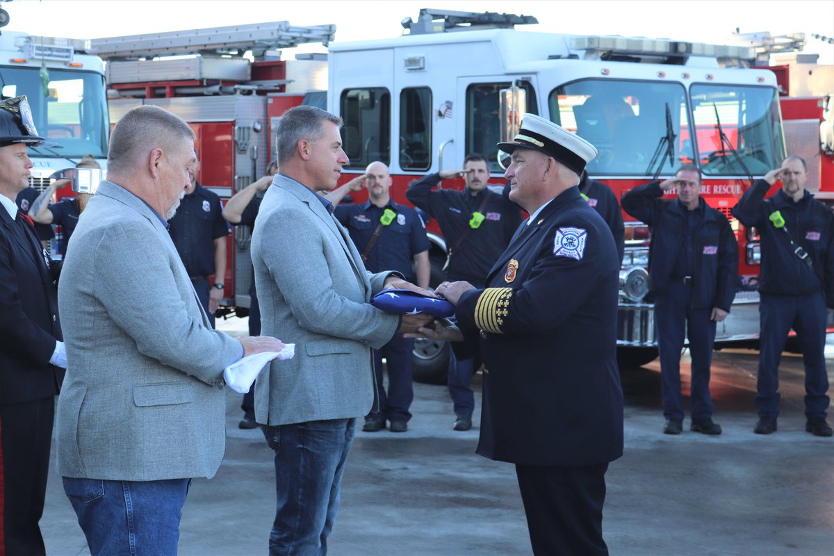 Fire Chief Mark Bodane retired this week after 44 years in the fire service: facebook.com/BrightonFireRe…