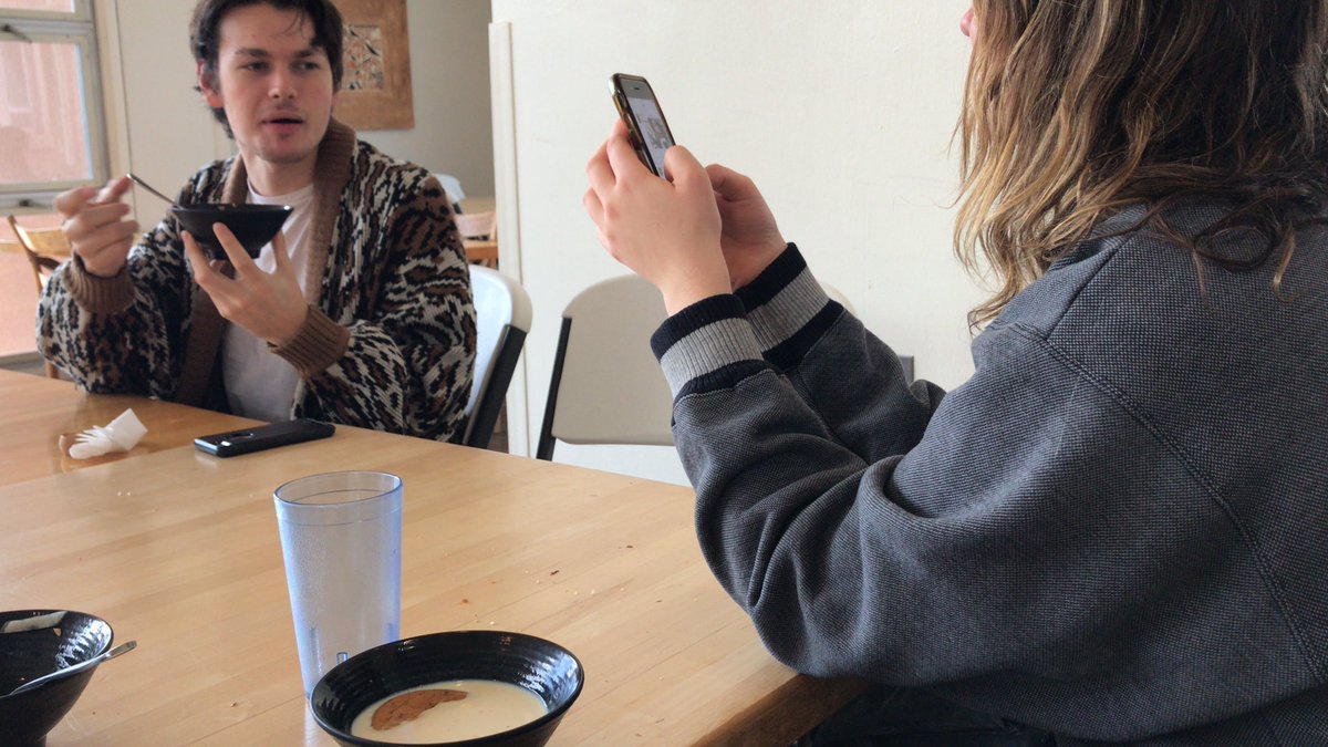 At lunch with <a href="/jchndlrbands/">jacob</a> <a href="/Minna13060900/">Minna</a>