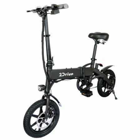 GadgetReviewRo's tweet photo. Bicicleta electrica 2Drive, viteza 25 km/h, autonomie 35 km, motor 250W, roti 14", display LED cu port USB pentru incarcarea telefonului -  𝟏𝟎𝟗𝟗 𝐥𝐞𝐢!!!👉 https://t.co/MjG4xINvFm https://t.co/wKmdqLSILW