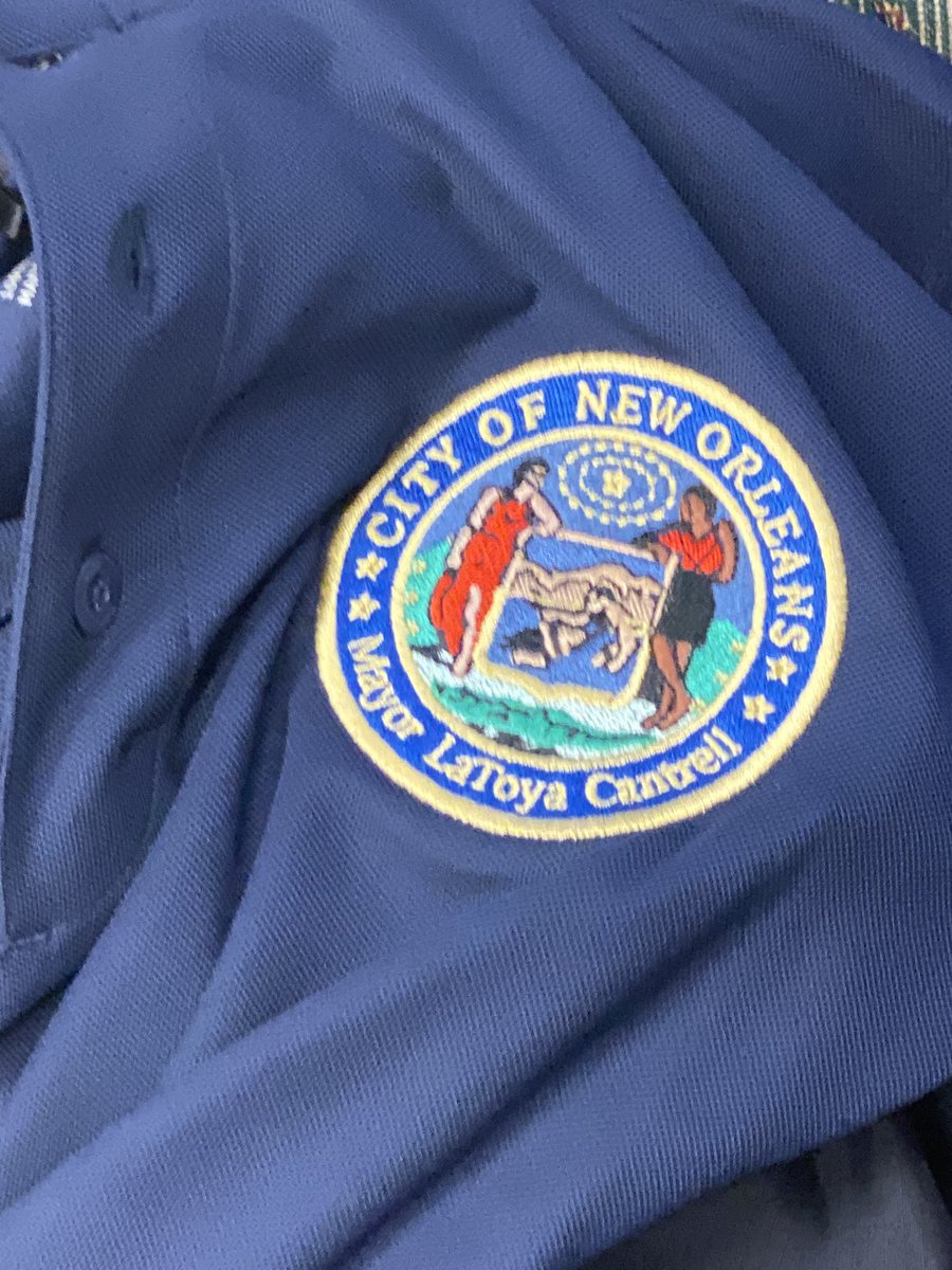 CityOfNOLA's tweet photo. Dr. Avegno of our Health Department is keeping us healthy! Today she administered a flu shot to Trey from @MayorCantrell’s office! Getting a flu vaccine is the first and most important step in protecting yourself against flu! #HealthyNOLA #CityOfYes #CDCFlu @nolahealthdept https://t.co/WqBQF81Jz1