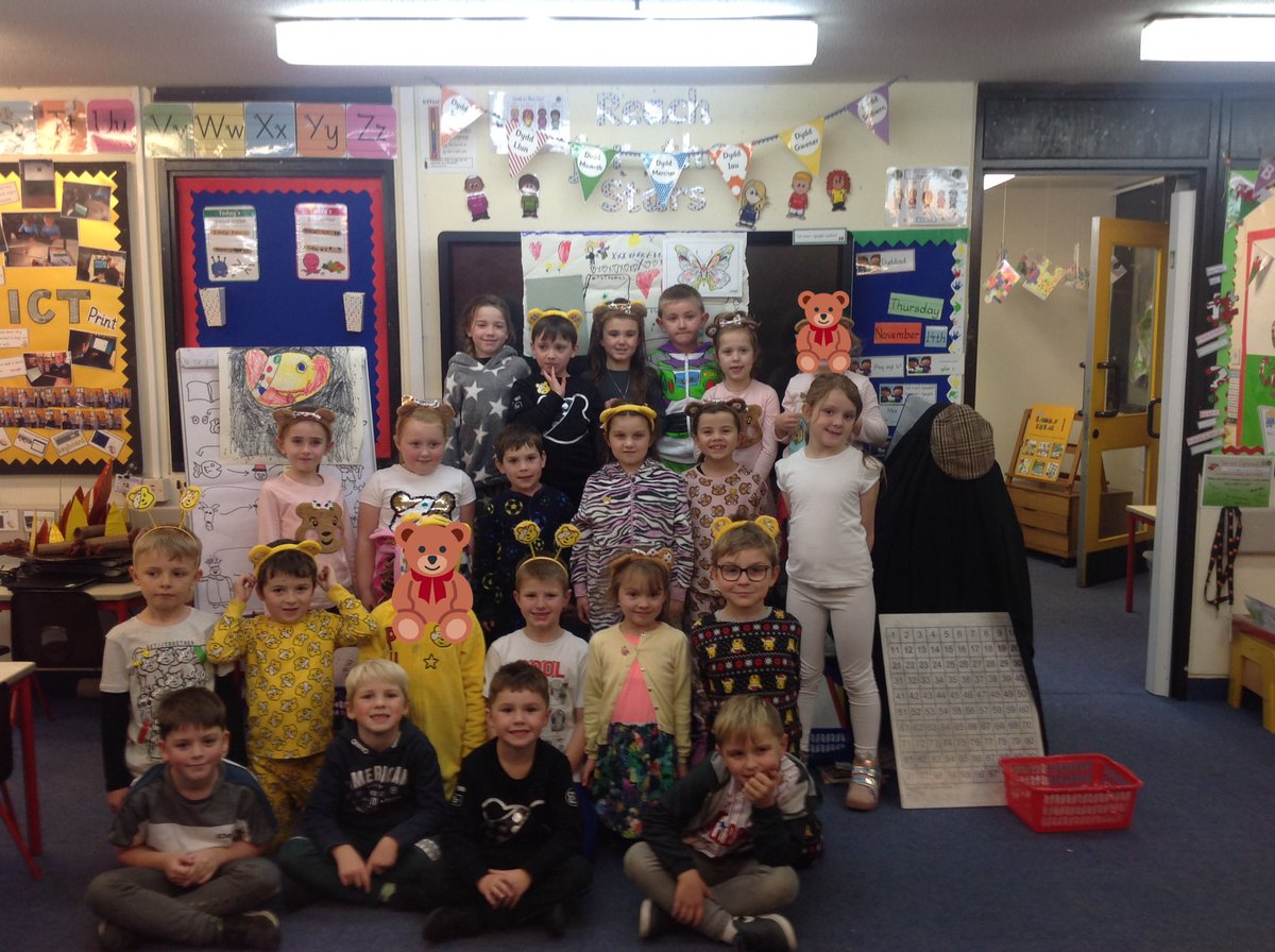 FentonRhifen's tweet photo. @RhiwSyrDafydd @CaerphillyCBC @BBCWales #BBCCinN #ChildreninNeed2019 What a great day in Rhiw Syr Dafydd, raising money for a worthwhile cause. Waiting on the final count #Blush #pudsey #cakesale #cakemaking https://t.co/FBLLaMIlm4