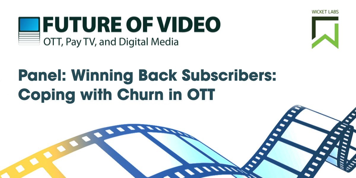 WicketLabs's tweet photo. CEO, Marty Roberts, will be discussing "Winning Back Subscribers, Coping with Churn in OTT" at #FutureVideo19 on Dec. 10. Want to catch up? Request a meeting at the show.

https://t.co/WBnRfmGKyl

@video_future #OTT #SVoD #churn #subscriptionchurn #ottanalytics #SVoDinsights https://t.co/JtkUtYm9KT