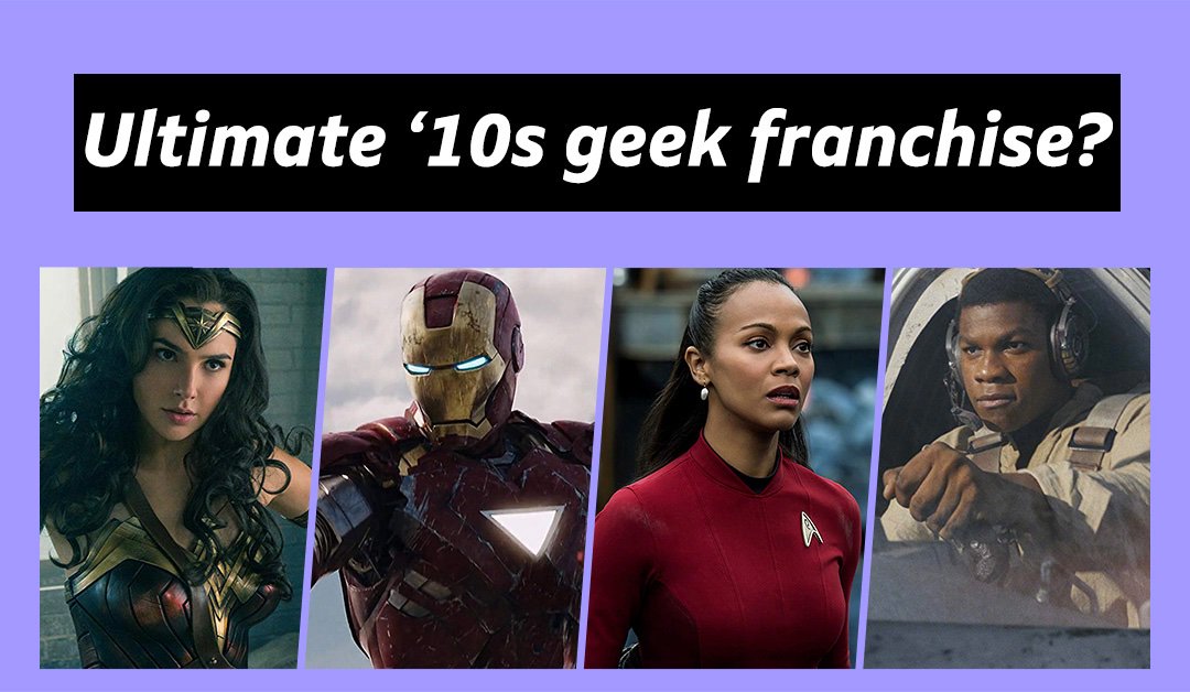 Do you debate today's top geek franchises? Of course you do! Sign up for <a href="/TheTylt/">The Tylt</a>'s weekly newsletter and tell us which franchise—DC, Marvel, 'Star Trek' or 'Star Wars'—you love the most➡️tylt.it/V347kI