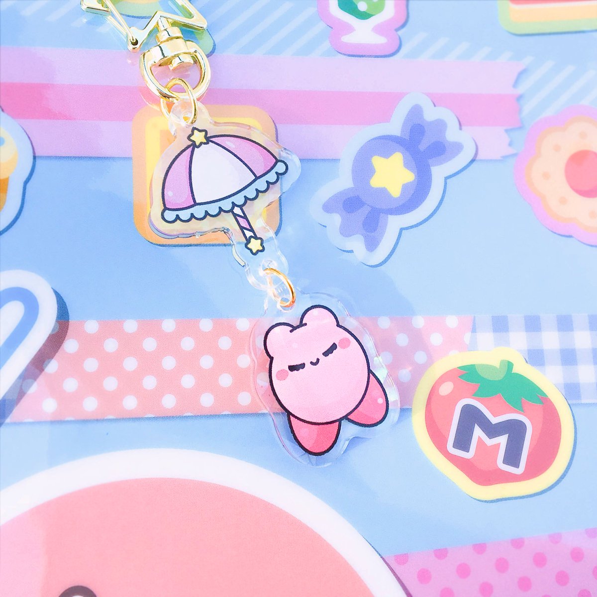 ArcadeHealer's tweet photo. Hiya everyone! I just wanted to share some of the cute #Kirby items I just added to my shop! 😇❤https://t.co/0oRfHcCgpF https://t.co/hcadqH7jGV