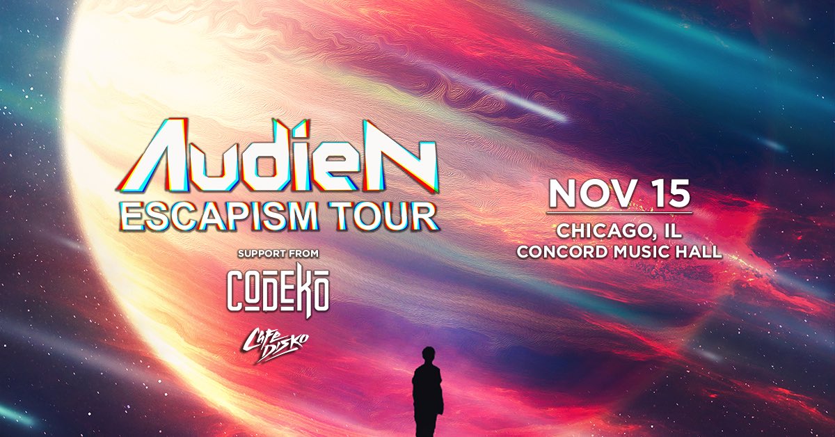 Catch us tonight <a href="/ConcordHall/">Concord Music Hall</a> with <a href="/Audien/">Audien</a> &amp; @Codekomusic ❤️🤘🏼