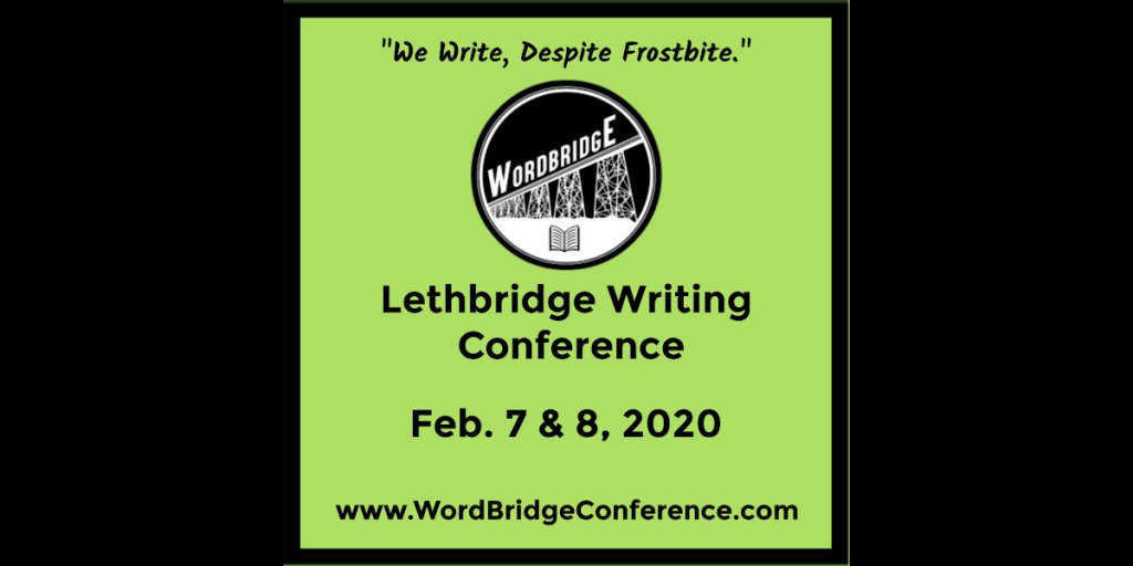 Get your tickets!
#WordBridge2020 
@AACLeth @Chinooklibs <a href="/Runte/">Dr. Robert Runte</a> <a href="/RobertJSawyer/">Robert J. Sawyer</a> @ThorstenNesch <a href="/chooseleth/">Choose Lethbridge</a> <a href="/LethLib/">Lethbridge Public Library</a> <a href="/TourismLeth/">Tourism Lethbridge</a>