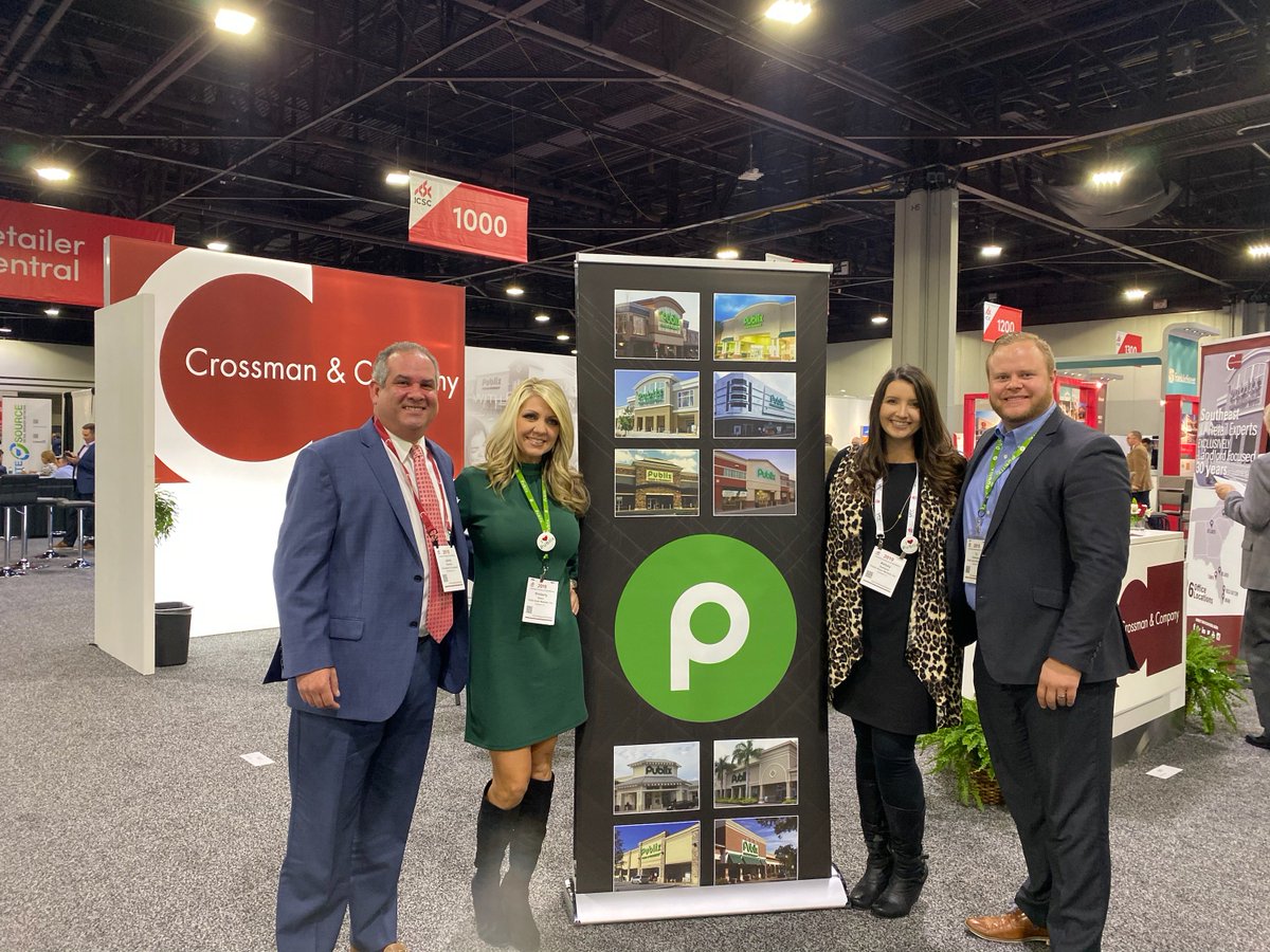 CrossmanCo's tweet photo. That's a wrap at @ICSC Southeast! 

#TeamCrossman #CRE #Leasing #InvestmentSales #PropertyManagement #Southeast https://t.co/XdboybeOCr