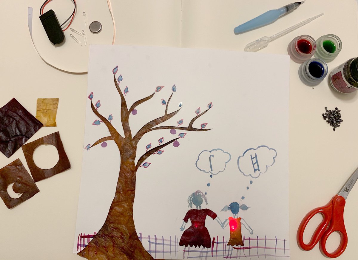 CuriousAlishaCo's tweet photo. So excited to hear that our proposal titled "Myths, #Mindfulness & Making with Bio-Electronic Arts" got accepted for the @FabLearn Asia2020. Thrilled to collaborate again with Babita after years and remembering our work with
@artscienceblr #biotinkering #SEEDSStudioLab #makered https://t.co/MaLVek32Zp