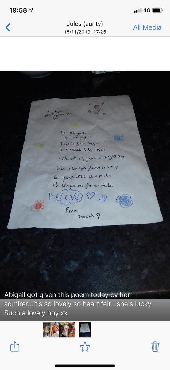 Lilly_Mills's tweet photo. What my 9 year old cousin receives from a boy vs me

So lovely, so heart felt...so lucky https://t.co/P2oa6F5juf