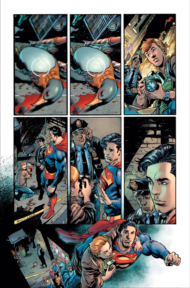 thedcnation's tweet photo. The secret is out! @BRIANMBENDIS, Ivan Reis, Joe Prado, and @Sinccolor introduce the biggest change in the Man of Steel's life—ever. Superman #18 on sale December 11. https://t.co/FNFZajU09T