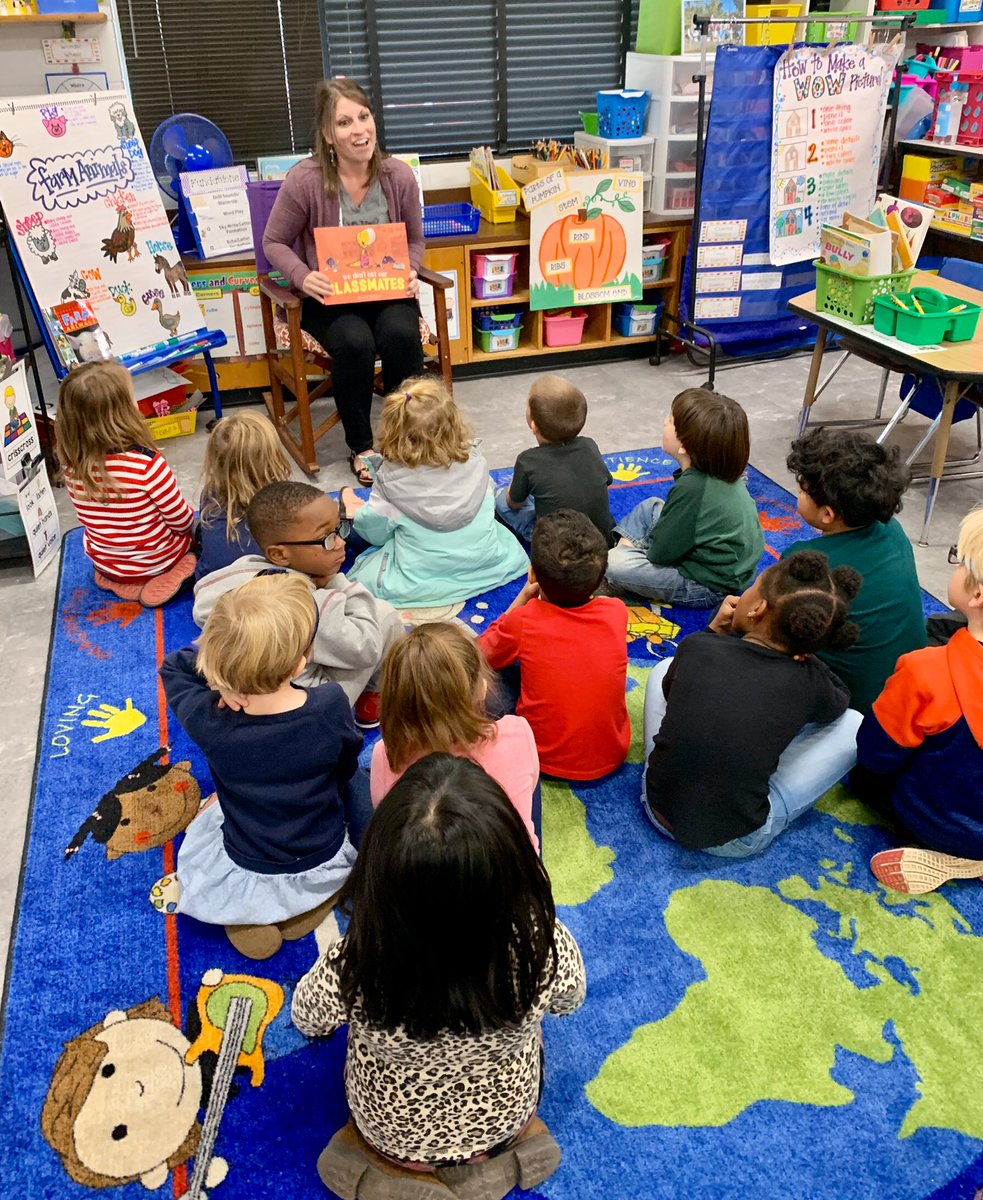 mrstannerkinder's tweet photo. Thank you so much to Anne’s Aunt Anne for being our Friday Mystery Reader!!!  It was so fun to hear all the students guesses of who it might be and then for them to see it was one of our friend’s Aunt!!! It takes a village and we are very thankful you came! https://t.co/2xfCP67D9O