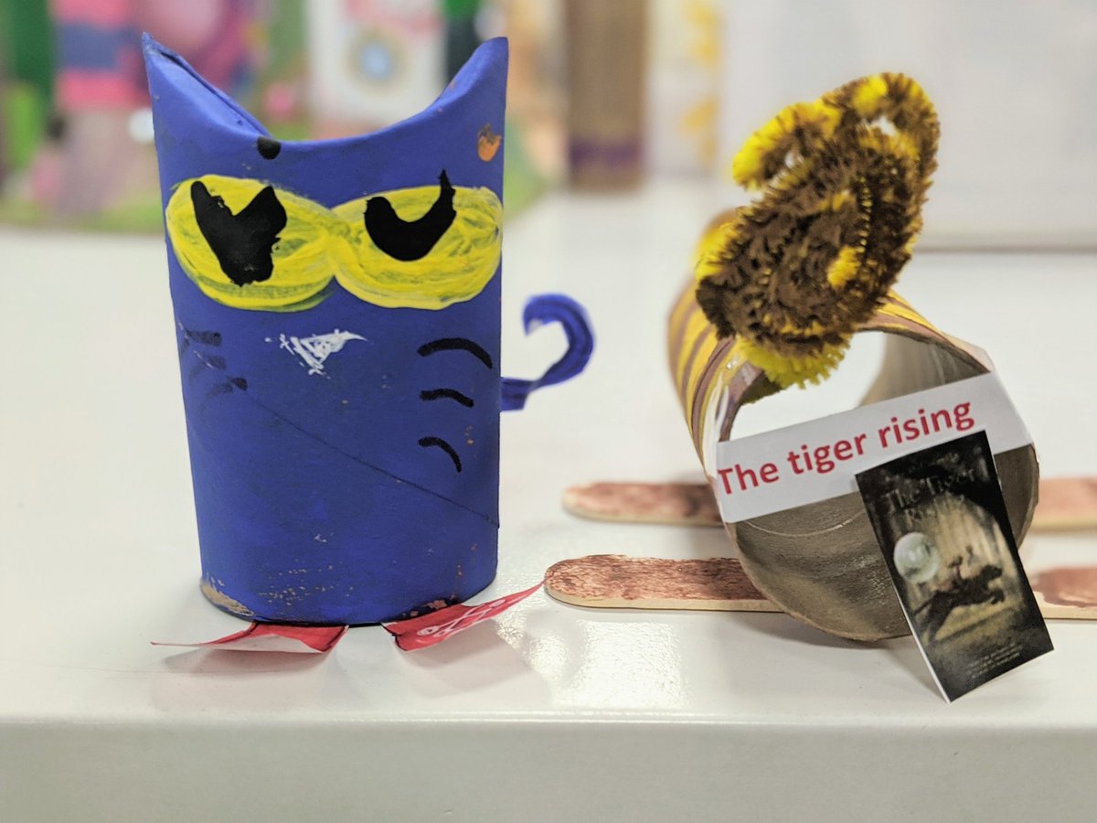 acotopaxi's tweet photo. Getting our creative juices flowing for the upcoming book fair Nov 25-27...toilet paper roll book characters! #literacy #creativity @LauraLosch @Paoladepereira @Pau_topia https://t.co/tvTOFtnNG0