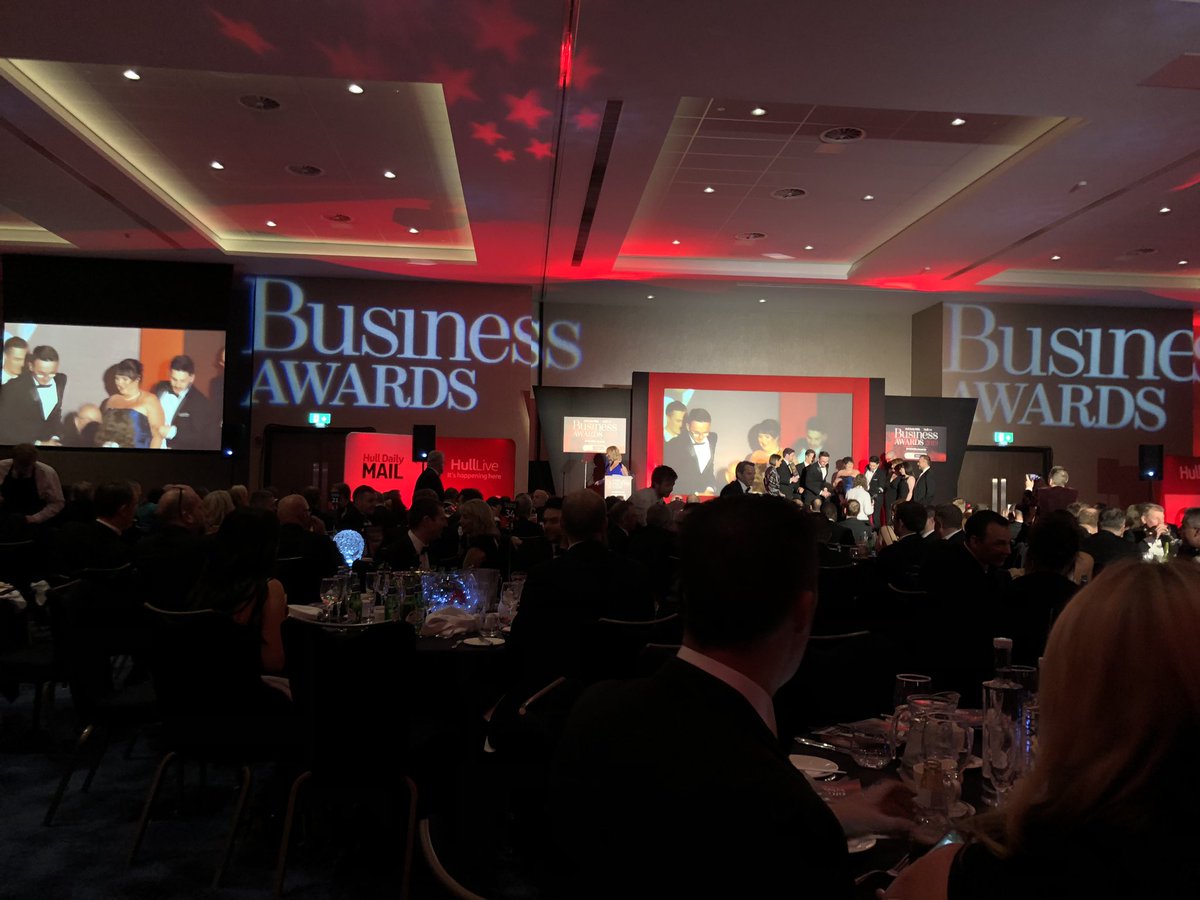 AutocarsHull's tweet photo. MASSIVELY PROUD of our team to be recognised at last nights Hull Daily Mail Business Awards last night.  Great night for everyone https://t.co/DCJpZdBqJd