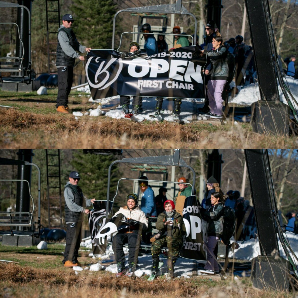 and just like that, #openingdayBBP is on!  lifts spin til 10p tonight, 10-6p Sat &amp; Sun w/ $30 tickets - 27 features on Freedom, 5 in Plaza II, and Tannenbaum is wide open for cruising - make that move &amp; get to the #contentfactory !