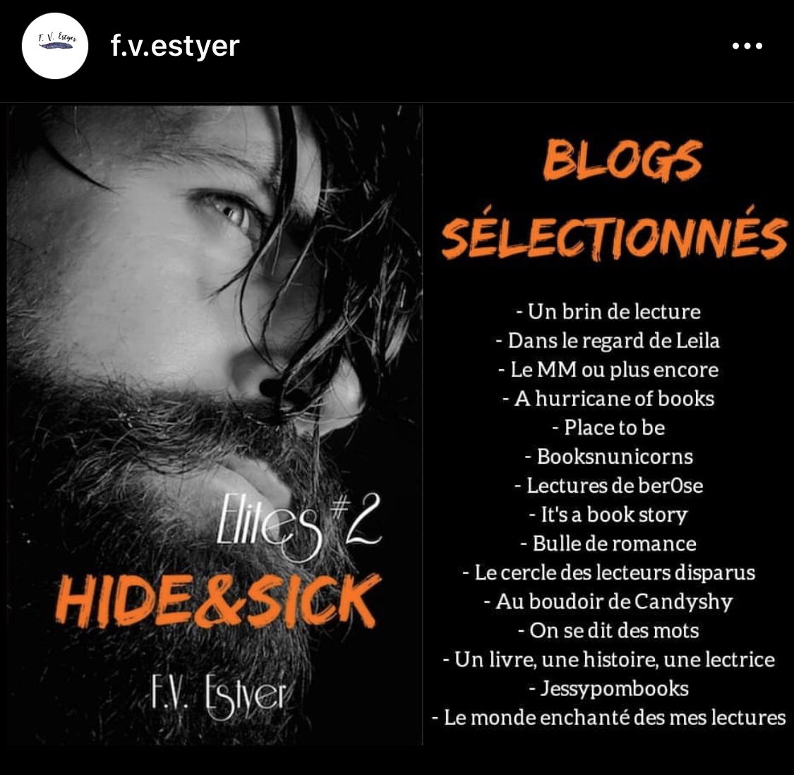Emy3489's tweet photo. Merci Fred pour ta confiance 😘❤️
Je suis trop contente et j’ai hâte de découvrir l’histoire de Cooper et Kane 😜🥰
#Elites #Elites2 #HideandSick #Cooper #Kane #FVEstyer #ServicePresse https://t.co/g8ZiBRZ4P9