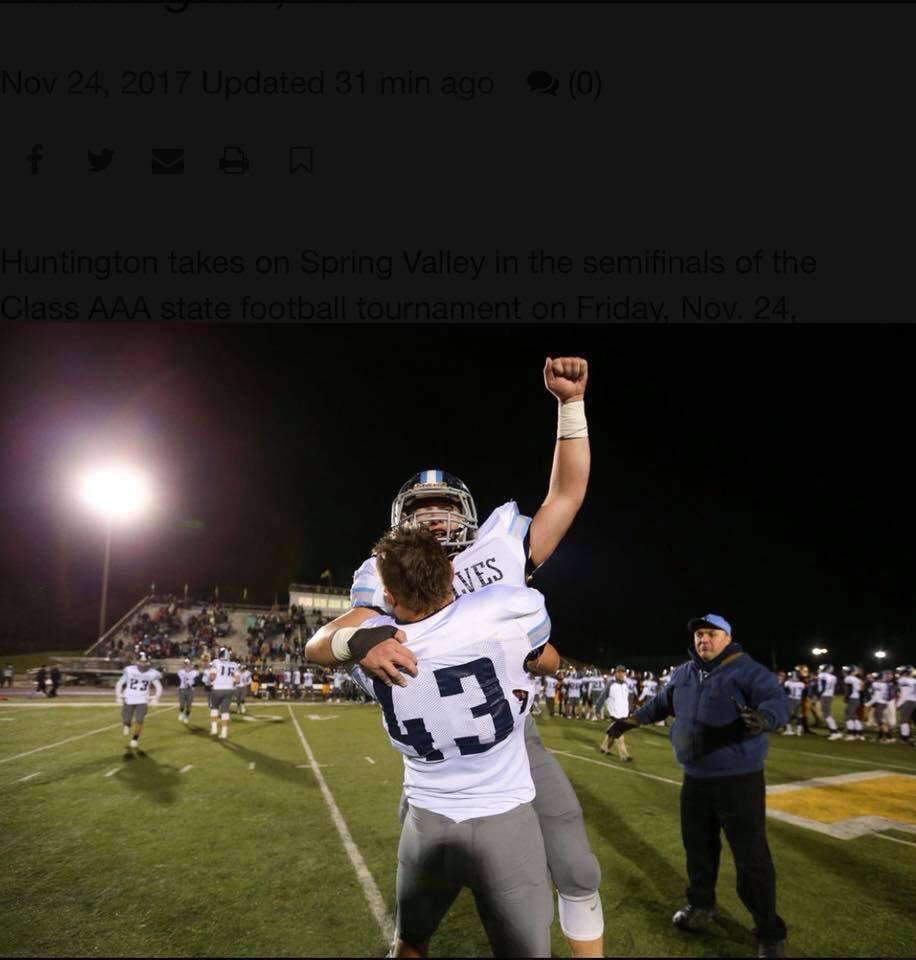 Ike42howard's tweet photo. Happy Birthday @owen43_92 ! Good luck tonight! https://t.co/6wJbtdu9pf