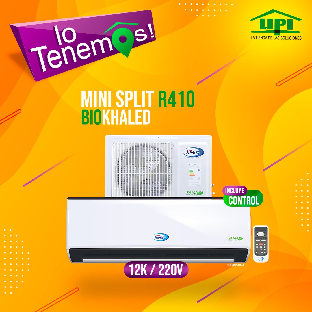 Tiendas Upi On Twitter Tiendasupi Trae Para Ti Mini Split Bio Khaled 12k Incluye Control Garantia 12 Meses Bajo Revision De Servicio Tecnico Contactos Valencia 0424 4591402 0414 4239748 0424 4343092 Maracay 0414