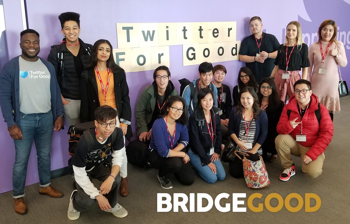 Twenty #BRIDGEGOOD Creatives learning UX Research and Product Design @TwitterSF. Inspiring #TwitterDesign panel, #design activities, and steps to launching a career in tech! #DesignForSocialGood with #TwitterForGood
