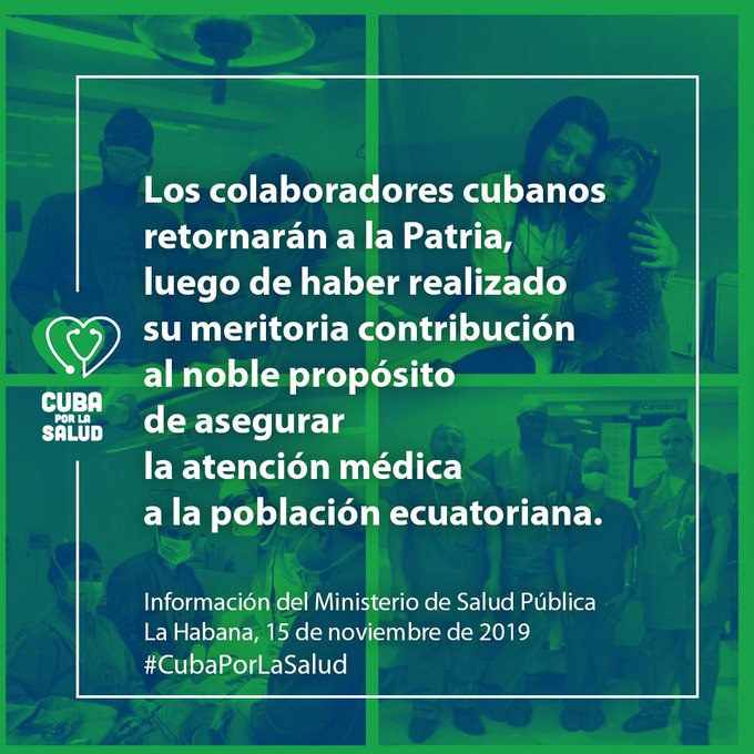 embacuba_ecuad's tweet photo. Información del Ministerio de Salud Pública de #Cuba @MINSAPCuba  
https://t.co/vTmSh5eAEC 
#CubaPorLaSalud https://t.co/8C2tEkmpjY