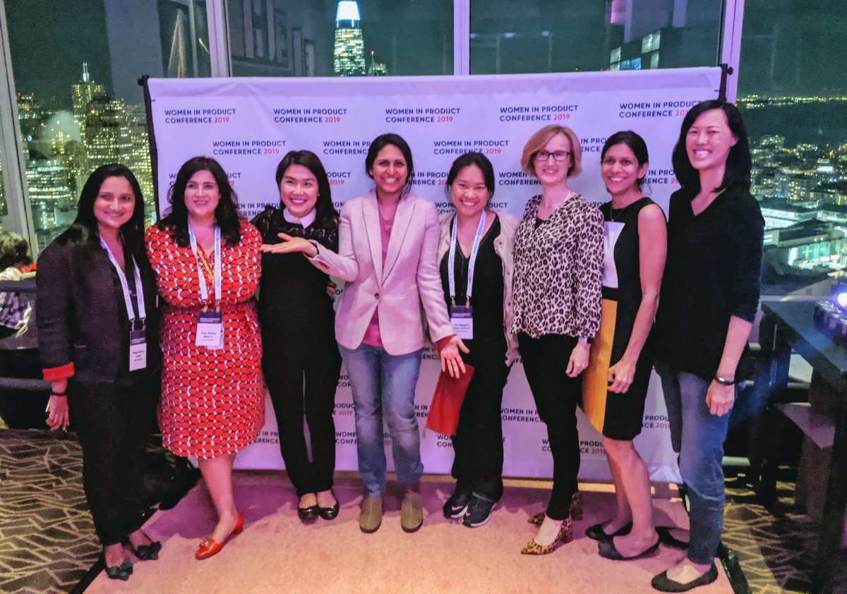 The <a href="/womenpm/">Women In Product</a> conference was a highlight this week. Love the tight community, learnings and new friendships w/product leaders from 250 cities, 27 countries. Thank you <a href="/eames1/">eames1</a> &amp; the kick-ass WIP Board for bringing us together. If you haven’t joined WIP, do it now! #19WIP
