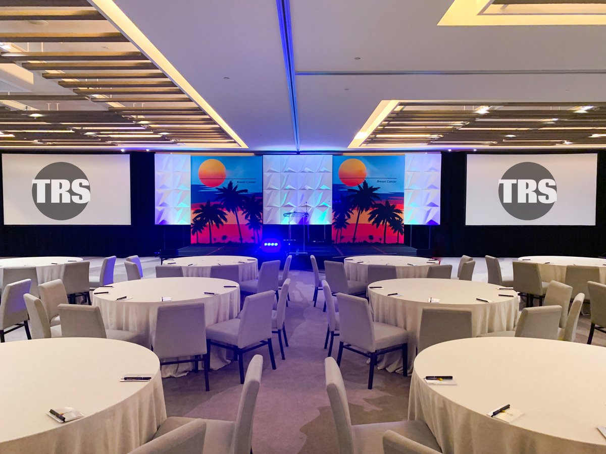 TRS_AV's tweet photo. Our highly experienced technicians will make sure your conference runs smoothly and our advanced technology will make a big impression on your audience.
.
Here are a few photos of some conference setups we recently did using special lighting, projectors, and audio equipment. https://t.co/AEBKkHK5aL