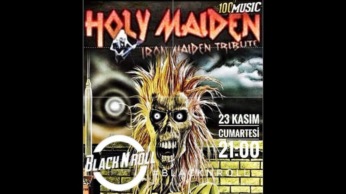 Holy Maiden 23 Kasım akşamı Ankara Blacknroll sahnede.