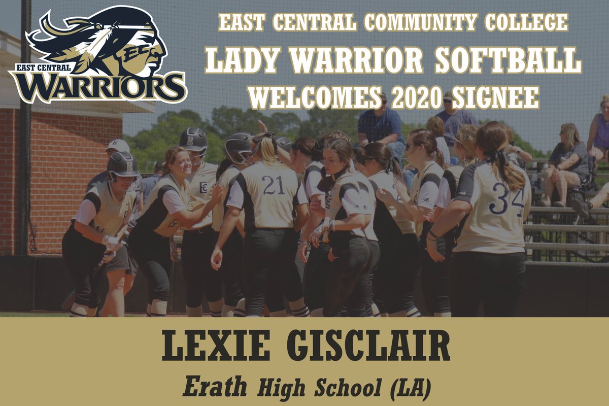 ECCCSoftball's tweet photo. Welcome to East Central Community College! 🥎#yeahsoftball https://t.co/GNEapXAHNe