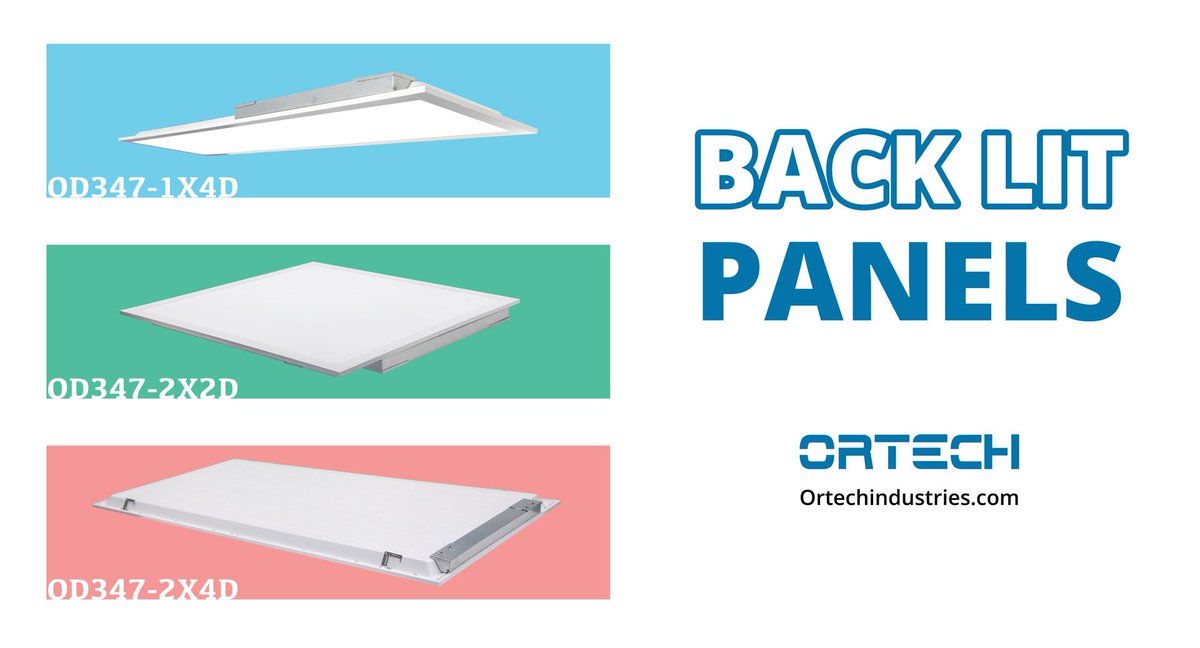 Ortechind's tweet image. OD347 #LED #backlit #panellights are in stock now!

#new #newarrival #ortechinc