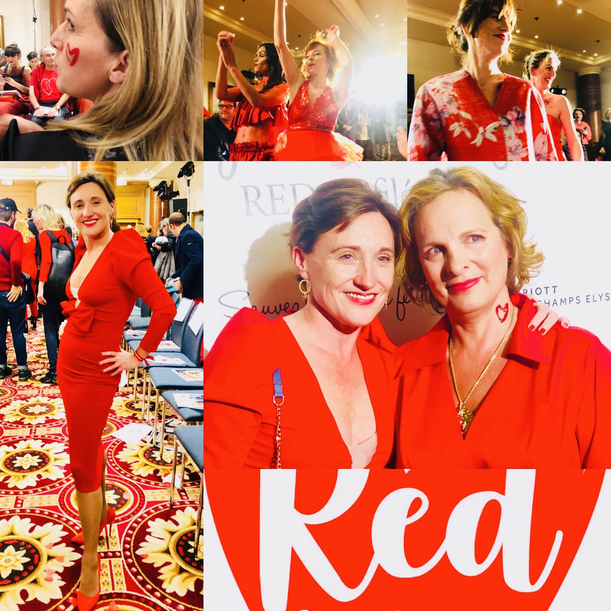 jgplessis's tweet photo. Le Red défilé au top pour l édition 2019 ! Bravo sauvez le cœur des femmes et isabelle Weill pour cet engagement ! https://t.co/iq6gSYiI5L