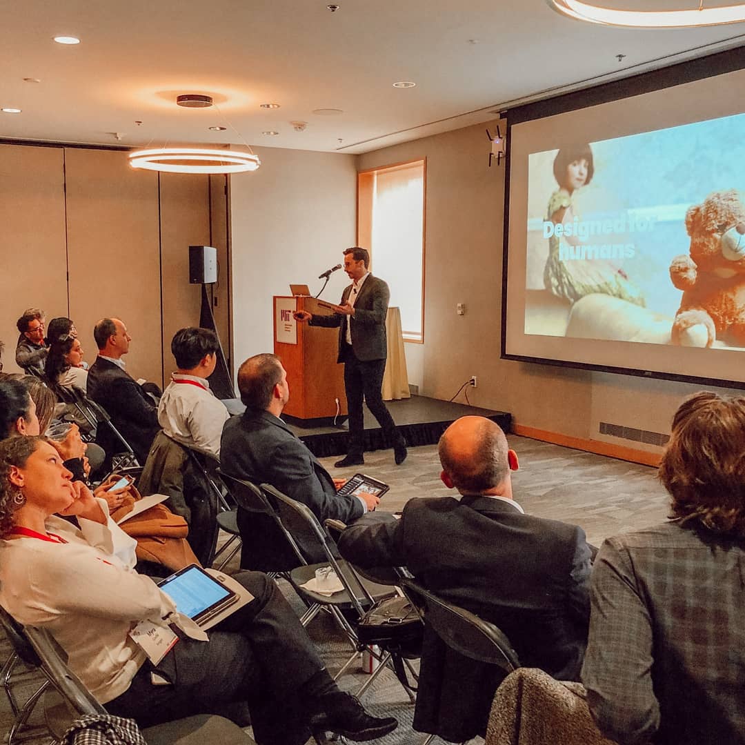 HumanElementLab's tweet photo. Honored to present Whole Human Design to an amazing audience at the MIT ILP Research &amp; Development conference. @mit_ilp https://t.co/9EBD6pLxYB