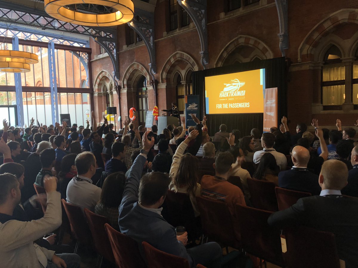 skeuroca's tweet image. Such a great time today with the HackPartners team for the launch of the Network Rail hackathon.  
Technology innovation in an immersive competitive environment to improve customer service in the Rail Industry. 

#Innovation #hackpartners #baesystems #networkrail
