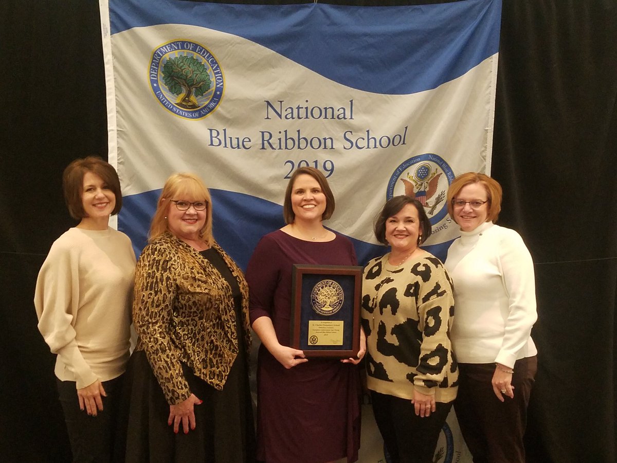 St. Charles Elementary at the National Blue Ribbon ceremony in Washington DC. Congratulations to the SCES staff and community for this honor!  #lpsdproud