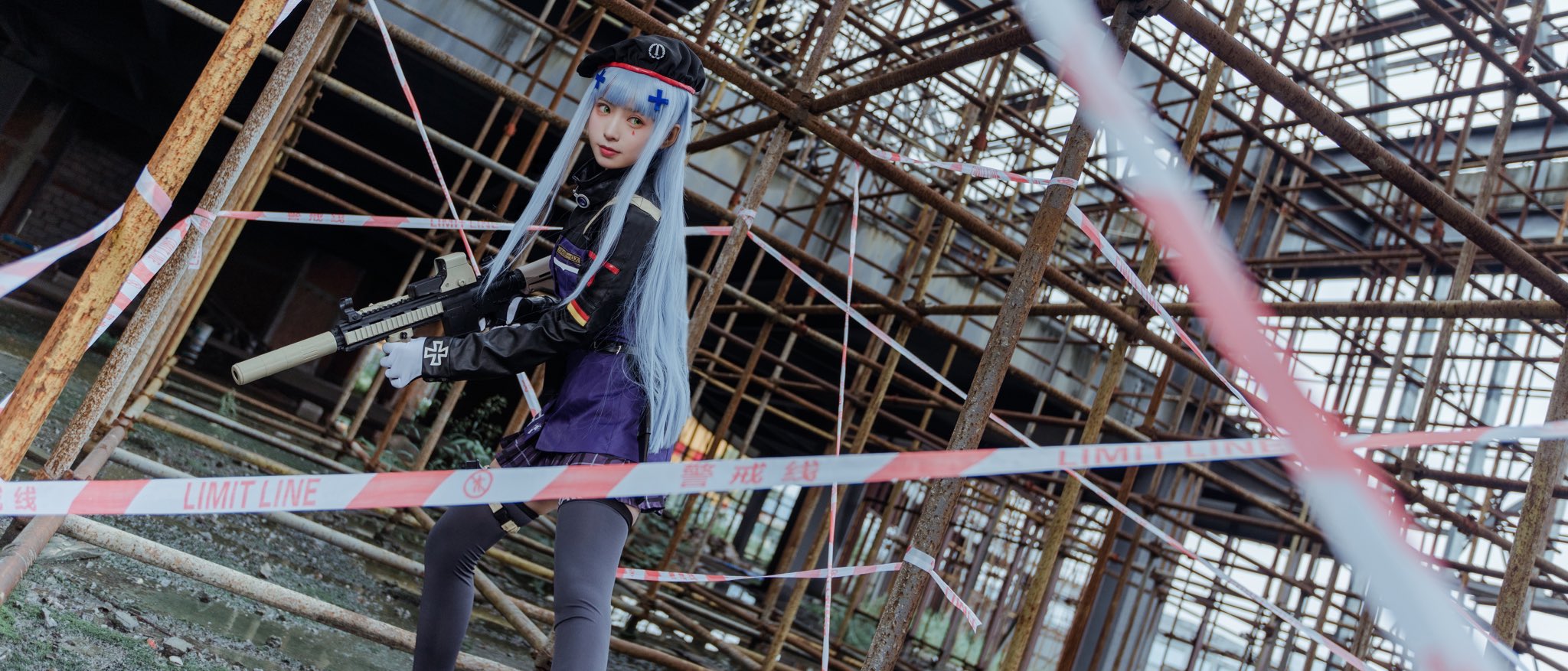 画像,指挥官，有我在就足够了。HK416 cos💗#少女前線 #少女前线 #GirlsFrontline #cosplay https://t.co/9sn28HEk…