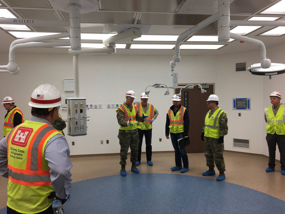BG_Paul_Owen's tweet photo. Substantially Complete at Fort Bliss Replacement Hospital.  This incredibly complex construction project will be a WORLD CLASS medical facility for our Soldiers.  Proud to be part of One Team - One Mission. https://t.co/S2P6P485FW