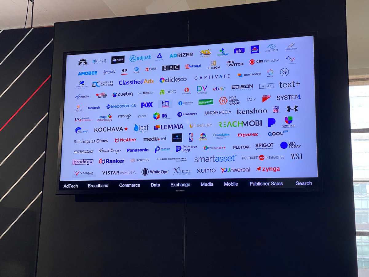 AdRizerTech's tweet image. This week we hit the west coast to attend Verizon Media's Partner Day. How many of the partners do you recognize?
