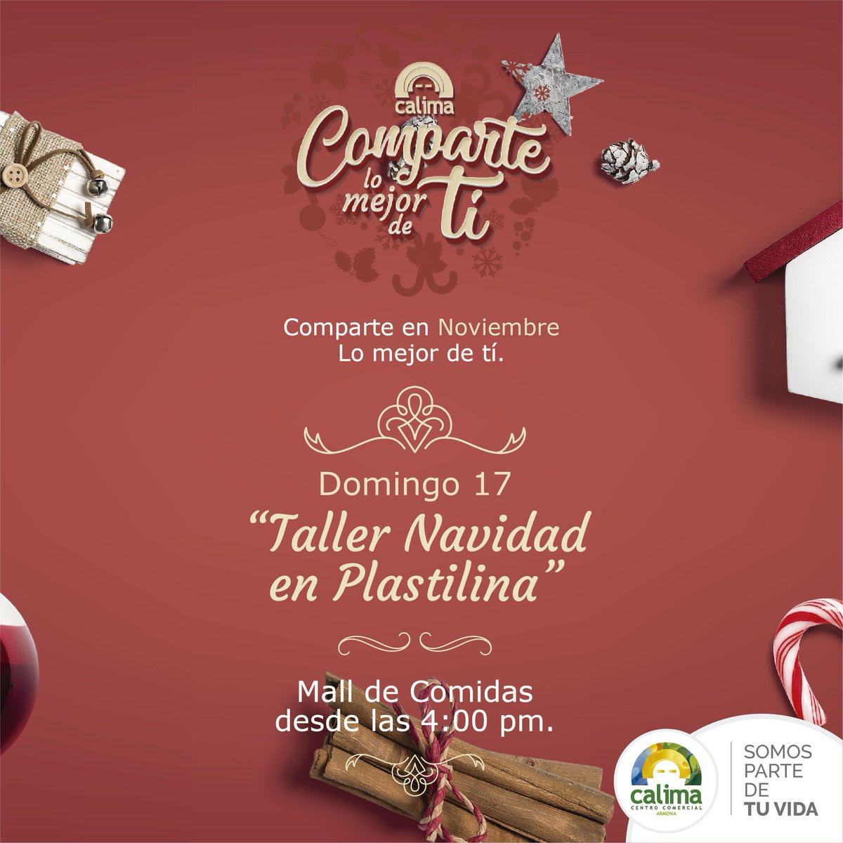 CalimaArmenia's tweet photo. Prográmate y vive junto a nosotros los mejores talleres infantiles. 😍🤩😎
#SomosParteDeTuVida #ComparteLoMejorDeTi https://t.co/7S8MHLxGeP
