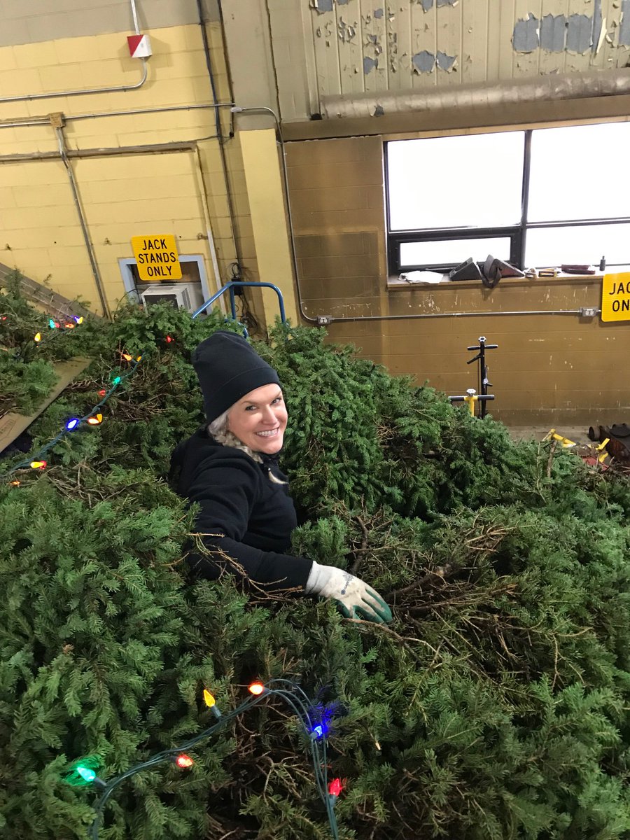 NS_DNR's tweet photo. We were busy today decorating the #TreeforBoston for the @CHHolidayParade Parade of Lights. Can’t wait to see you tomorrow at 6.p.m. #POL2019 #teamwork @TreeforBoston https://t.co/Hbt3LLKVmE