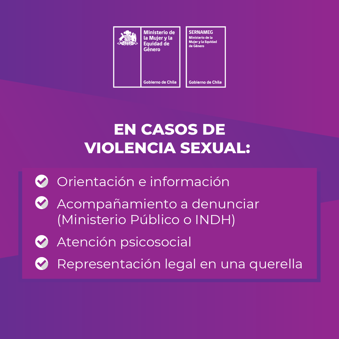 [IMPORTANTE]
Disponemos de 107 Centros de la Mujer a lo largo del país, con profesionales expertos que pueden orientar y acompañar a denunciar a aquellas mujeres que en estos días han visto afectados sus derechos.
Mas información a continuación: