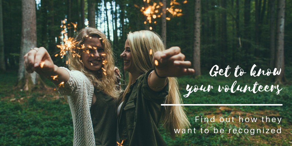 VolunteerCanada's tweet photo. Volunteer recognition activities should be customized to the individual and reflect their level of engagement. Learn more: https://t.co/7XQ4VIHqWQ https://t.co/mPoxDOxsB8