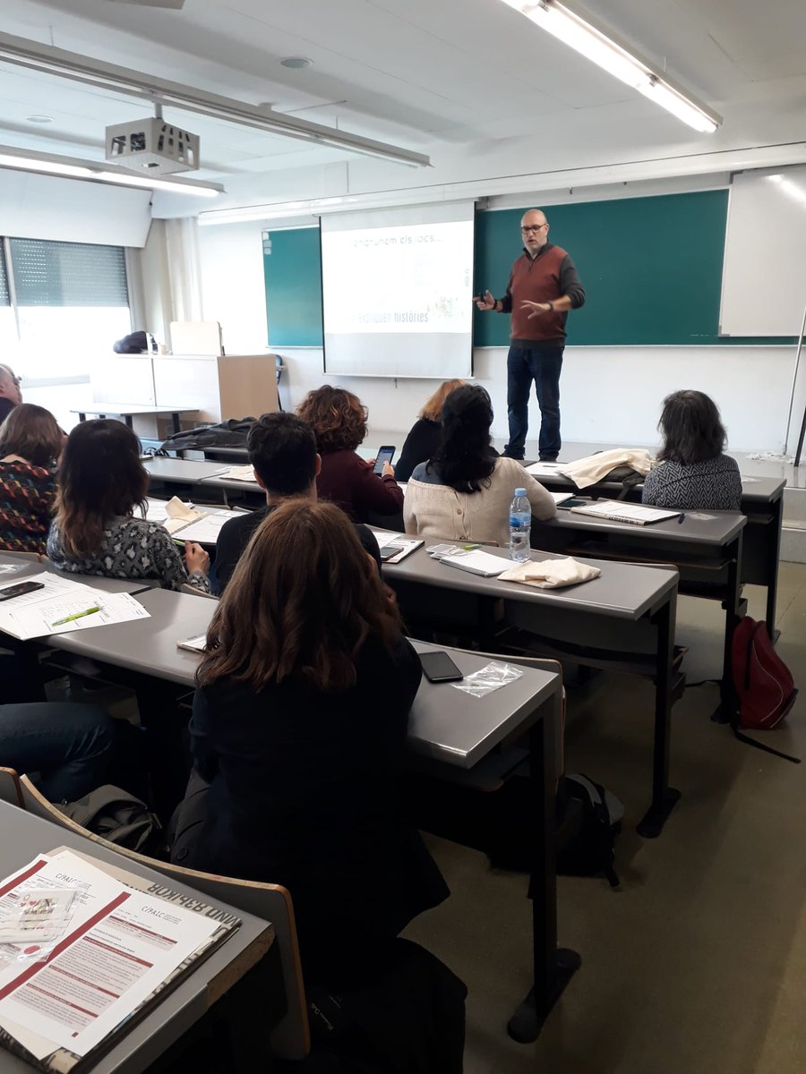 SLT_UPC's tweet photo. Avui hem assistit a la Jornada de formació #CIFALC 2019 que ha tingut lloc a la #UAB. Ens hem format, hem compartit i ens ho hem passat bé aprenent. Gràcies a @uabidiomesbcn per fer-nos sentir com a casa! https://t.co/tR8vUeG6pb