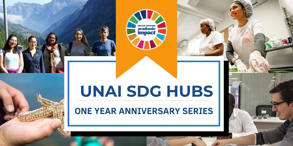 Global Goals (@GlobalGoalsUN) on Twitter photo 2019-11-18 10:00:00 One year ago @ImpactUN launched the #SDGHubs! These hubs work to promote: 🔬 Innovative scholarship 🤝 Engagement with other institutions 💪 Empowerment of youth Check out highlights of their work in this anniversary article series: 🔗bit.ly/2KgKXzU #GlobalGoals One year ago @ImpactUN launched the #SDGHubs! These hubs work to promote: 🔬 Innovative scholarship 🤝 Engagement with other institutions 💪 Empowerment of youth Check out highlights of their work in this anniversary article series: 🔗bit.ly/2KgKXzU #GlobalGoals