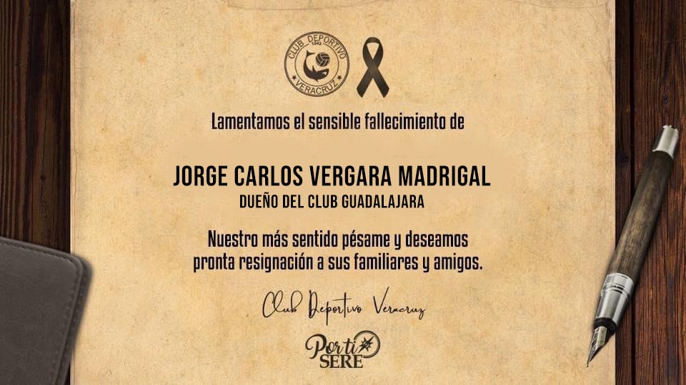 La #FamiliaTiburón se une al luto que embarga a las <a href="/Chivas/">CHIVAS</a> y al Fútbol Mexicano en general.

Descanse en Paz, Jorge Vergara 🕊 

#PorTiSeré
