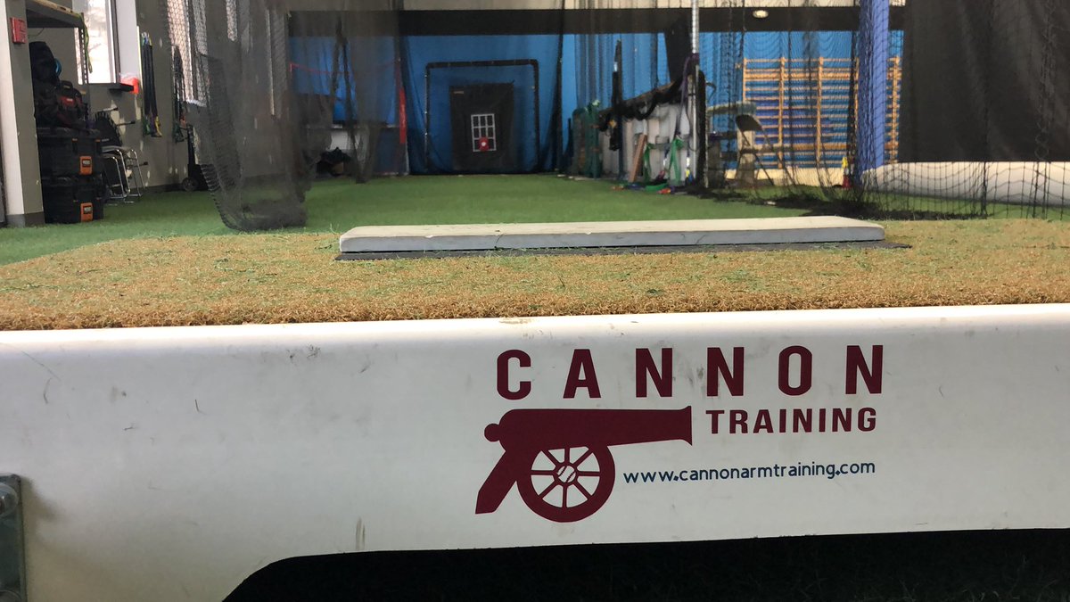 cannon_training's tweet photo. Mound is official #cannonarms https://t.co/GvfqCyH6rG
