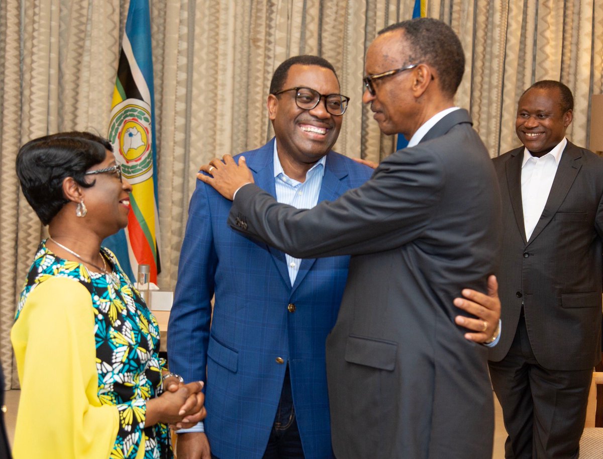 akin_adesina's tweet photo. Thank you very much President ⁦@PaulKagame⁩ for attending the Africa Investment Forum. A great man! A great visionary!  A great friend! 🙏🏼💕💕 https://t.co/ZdlGiriQzA