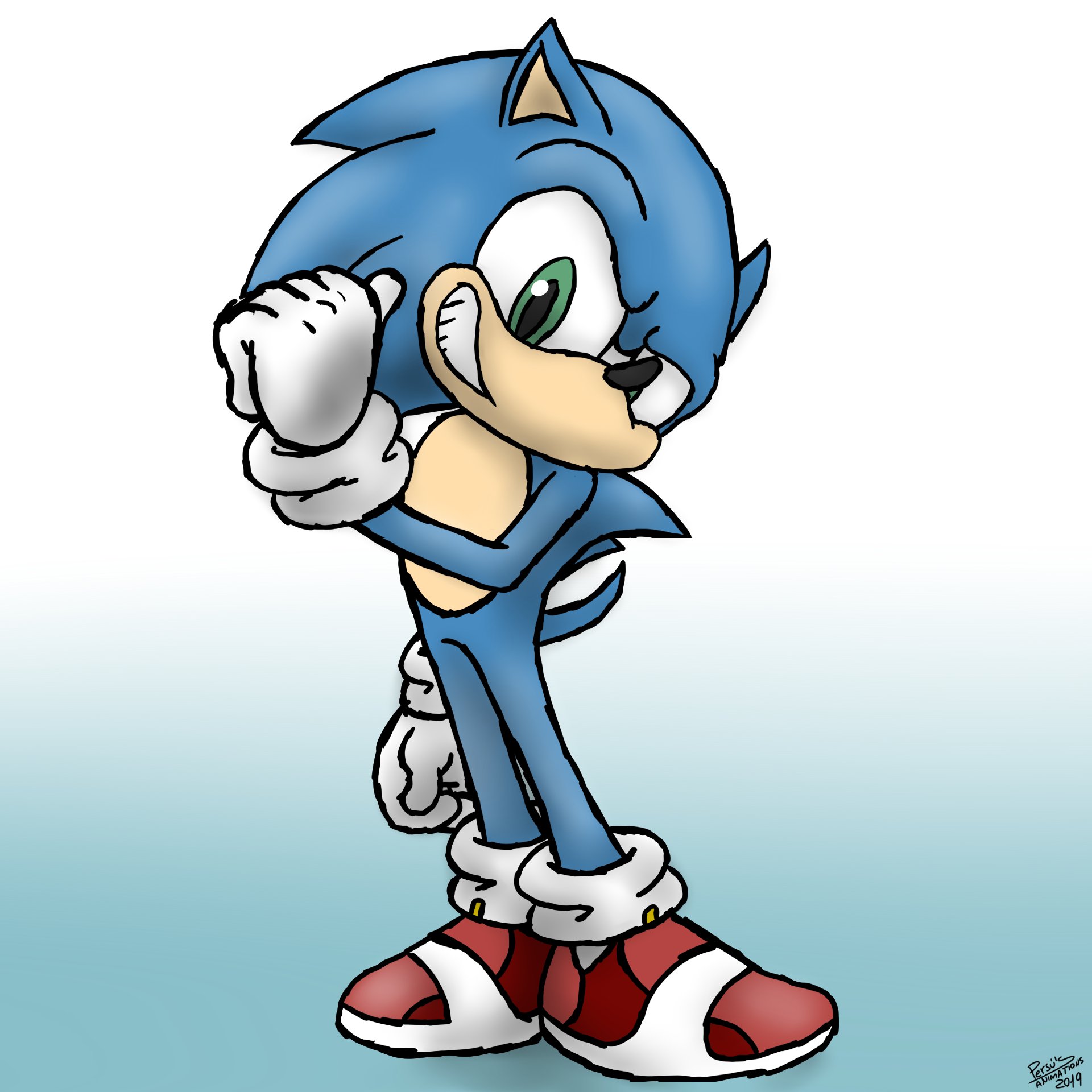 Sonic [SMBGT] by SmashyBros on DeviantArt