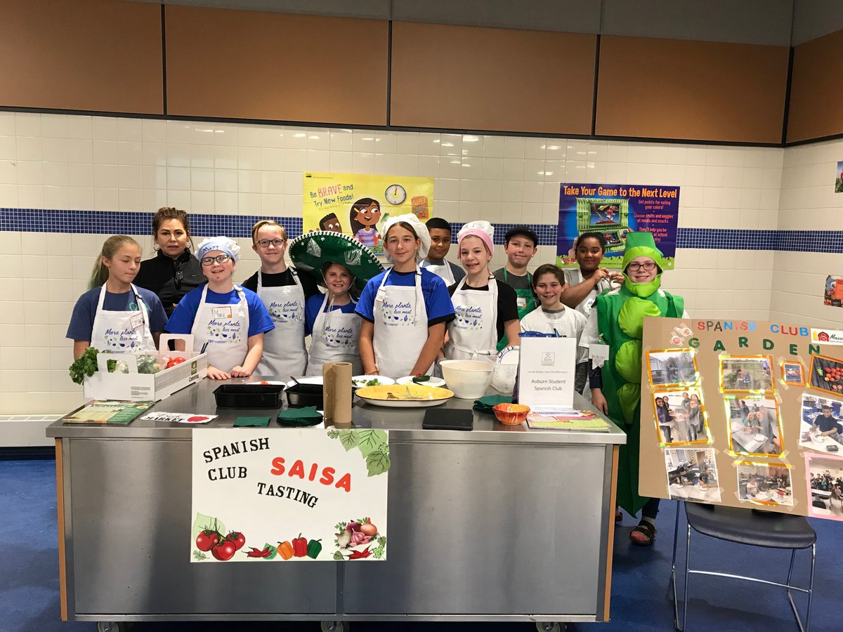 Looking forward to this year's Community Tasting Event @AMSRockets. Fresh, locally grown foods, fun activities and The AMS Spanish Club's Special Homegrown/Homemade Salsa...and the price is right - it's all Free!